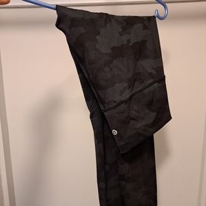 lululemon athletica Black Leggings Sleek Performance Fit